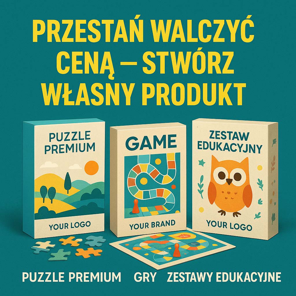 Masz sklep z zabawkami? Przestań walczyć ceną — stwórz własny produkt